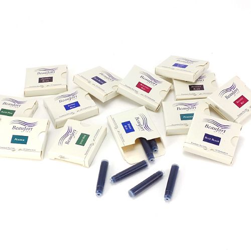 Fountain pen ink cartridges